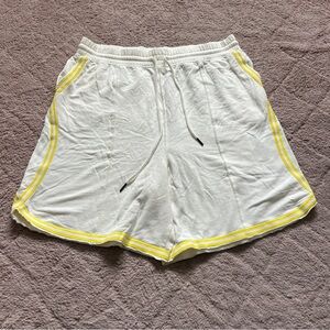 Free People Movement High Waist Bermuda Baggy‎ Shorts Women's Size L